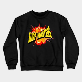 Surf Masters , Hello Summer Vintage Funny Surfer Riding Surf Surfing Lover Gifts Crewneck Sweatshirt